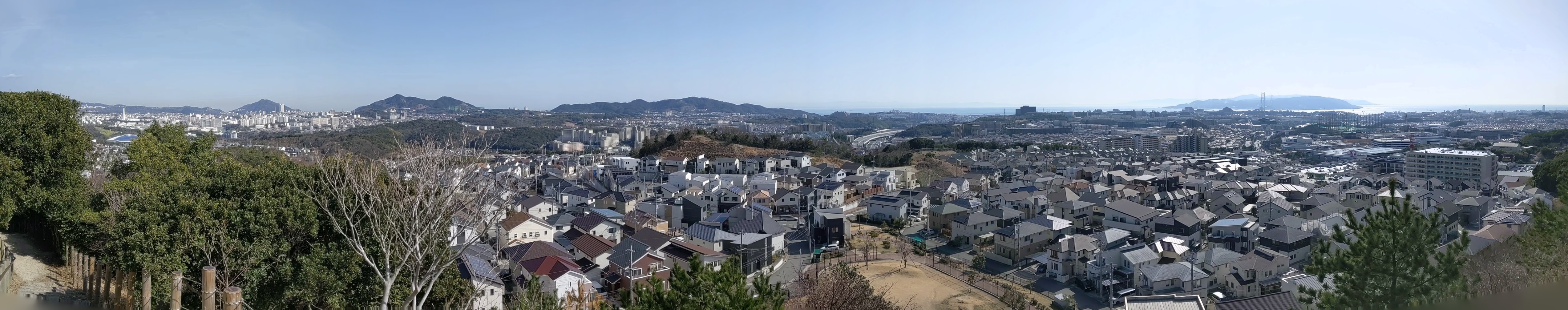 高塚山龍神社からの眺望